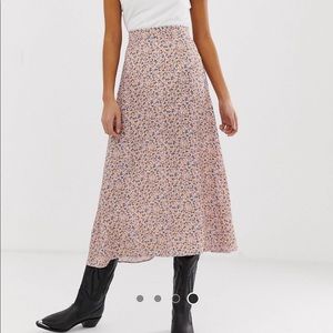 New look tall asos floral skirt